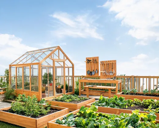 Backyard greenhouse collection
