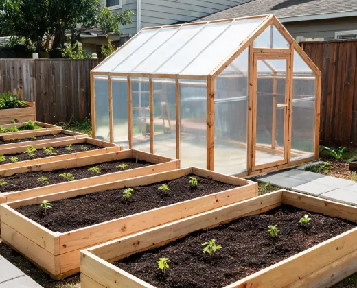 Compact urban greenhouse kit